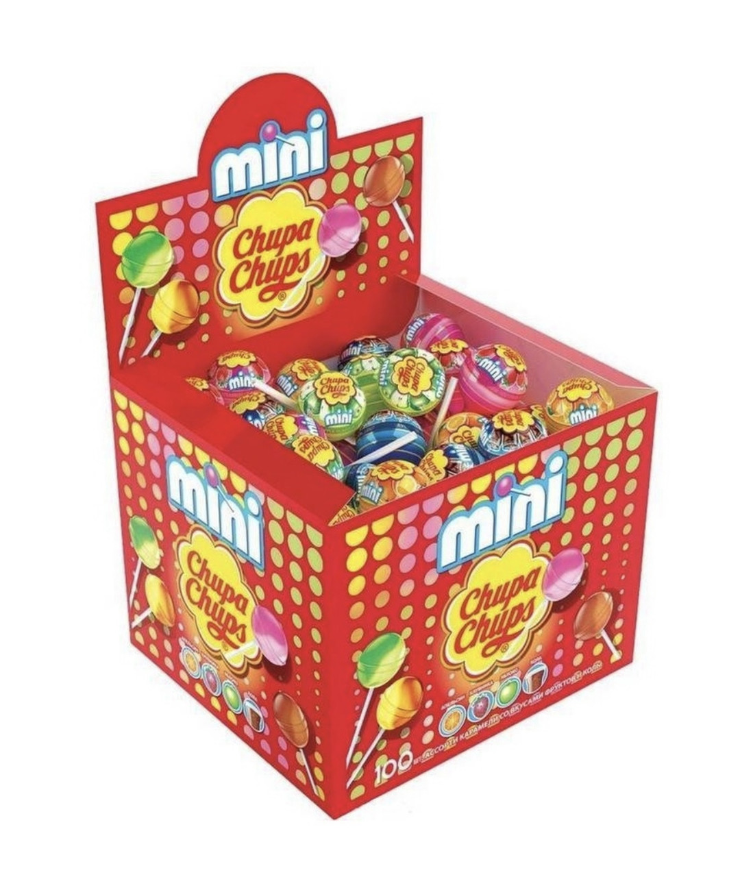 Сладкий подарочный набор chupa chups. Chupa chups карамель "Mini" ассорти, 100 шт по 6 г. Чупа-Чупс мини ассорти 6гр 12бл*100шт 1488200. Чупа Чупс Фрумтики. Конфеты Чупа Чупс.