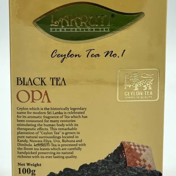 Чай LAKRUTI OPA 100 гр. чёрн.