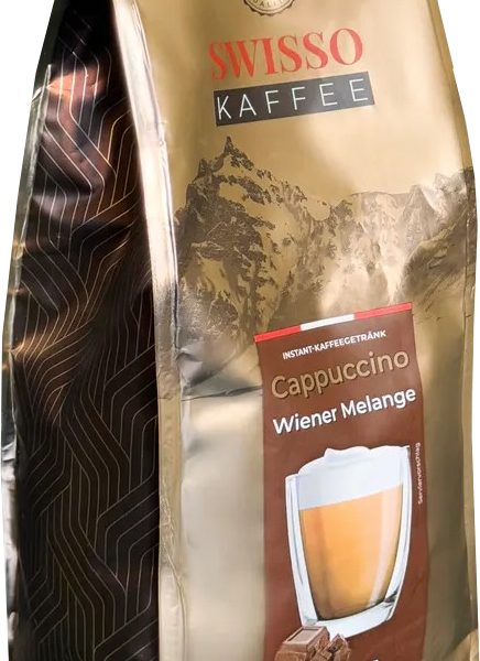 Капучино  Swisso Kaffee Wiener Melange со вкусом венской карамели 1 кг.