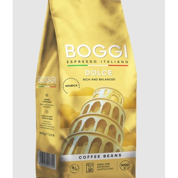 Кофе Boggi Dolce в зёрн. 1 кг.