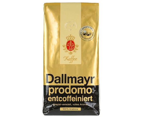 Кофе в зернах Dallmayr Prodomo Entcoffeiniert (без кофеина), в зернах 500 гр.