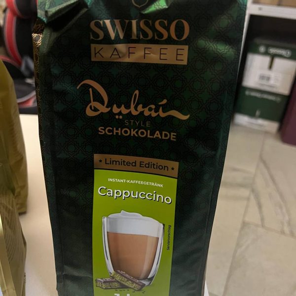 Капучино растворимый SWISSO Dubai Style Schokolade 1кг.