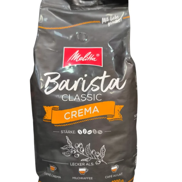 Кофе Melitta Barista classic crema в зёрнах 1 кг
