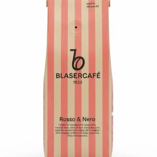 Кофе Blasercafe ROSSO & NERO в зернах 250 гр.