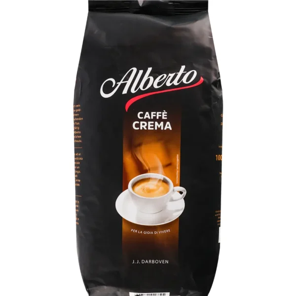 Кофе Alberto Caffee Crema 1кг. в зернах